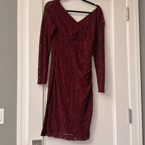 Ralph Lauren - Lace Dress - Long Sleeve - Size 8